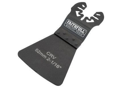 Faithfull Multi-Functional Tool Flexible CrV Scraper 52mm Faithfull - RockBottom Northampton