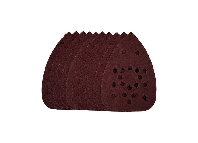 Draper Detail Sanding Sheets with Hook and Loop, 140mm, 80 Grit, SSD3 (Pack of 1 Draper - Town Tools 