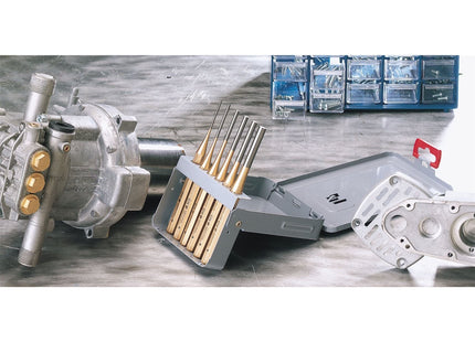 Draper Octagonal Parallel Pin Punch Set, 150mm (6 Piece) 74712 Draper - Town Tools 