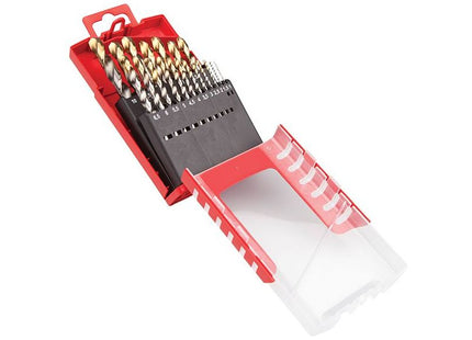 Dormer A095 Compact Set HSS TiN Drill Set of 19 1.0-10 x 0.5mm Dormer - RockBottom Northampton