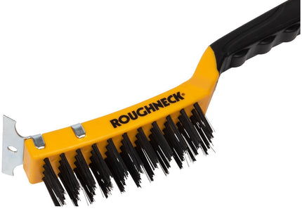 Roughneck Heavy Duty  Wire Brush And Scraper