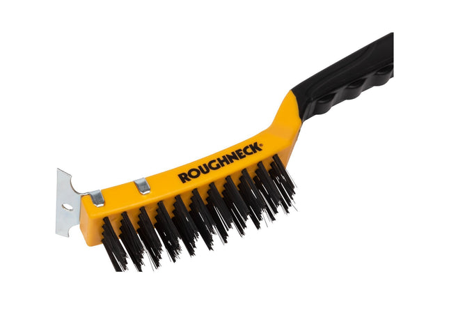 Roughneck Heavy Duty  Wire Brush And Scraper