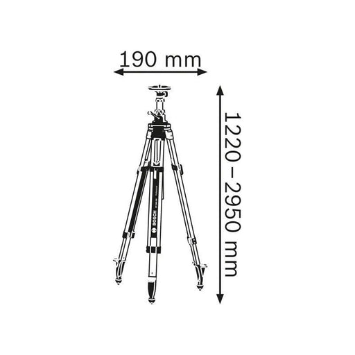 Bosch BT 300 HD Professional Tripod Bosch - RockBottom Northampton