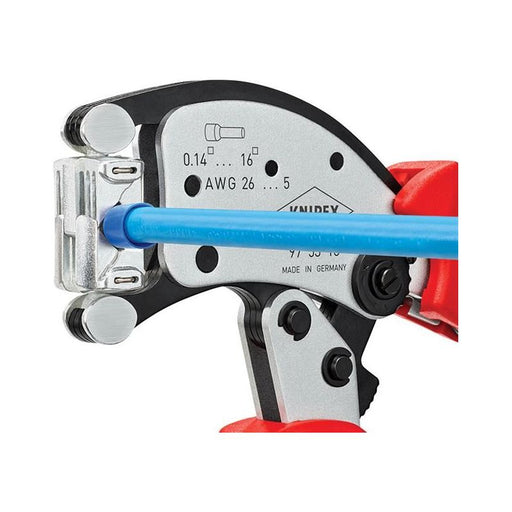 Knipex Twistor16® Self-Adjusting Crimping Pliers 200mm Knipex - RockBottom Northampton