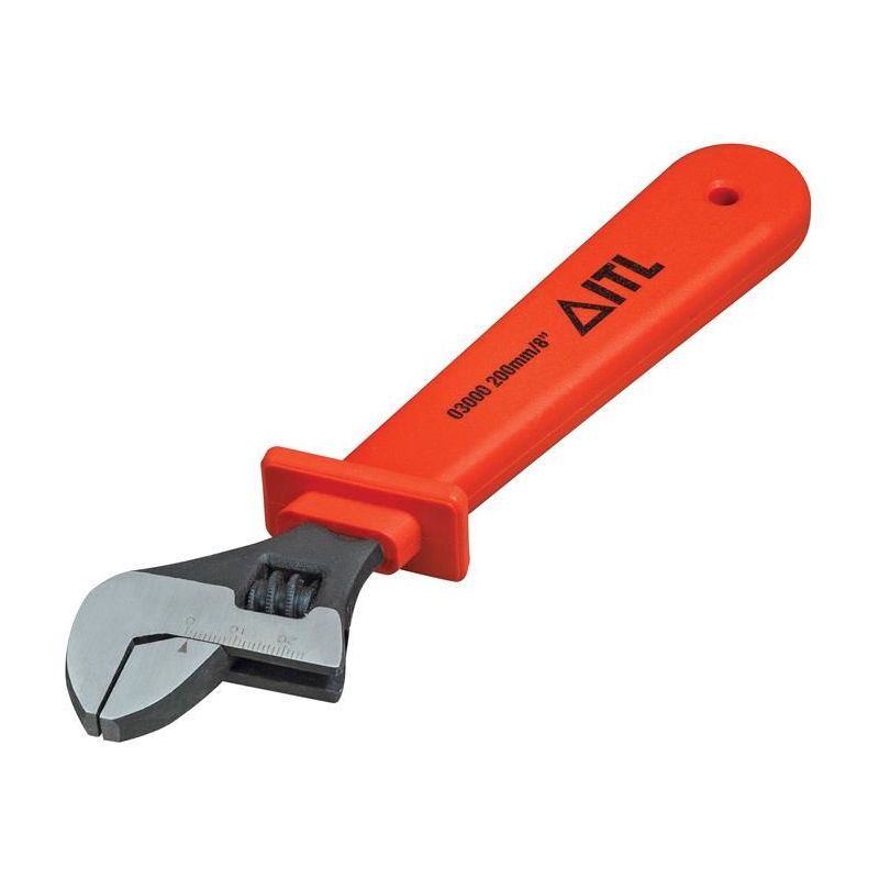 Itl Insulated Insulated Adjustable Wrench 200mm (8in) ITL Insulated - RockBottom Northampton