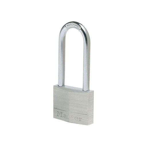 Master Lock Aluminium 50mm Padlock 5-Pin - 64mm Shackle Master Lock - RockBottom Northampton