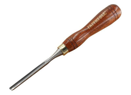 Faithfull FSC Straight Gouge Carving Chisel 6.3mm (1/4in) Faithfull - RockBottom Northampton