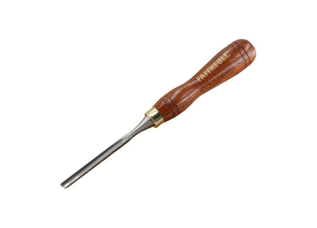 Faithfull FSC Straight Gouge Carving Chisel 6.3mm (1/4in) Faithfull - RockBottom Northampton