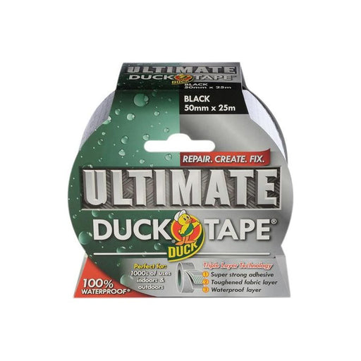 Shurtape Duck Tape® Ultimate 50mm x 25m Black Shurtape - RockBottom Nothampton