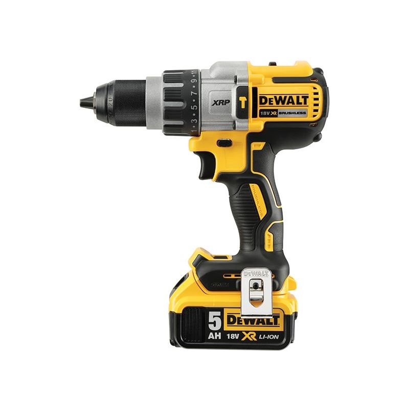 Dewalt Power Tools DCD996P2 XR Brushless Combi Drill 18V 2 x 5.0Ah Li-ion DeWALT Power Tools - RockBottom Northampton