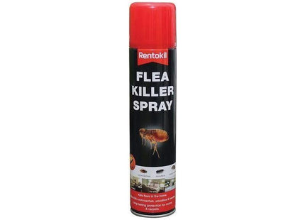 Rentokil Flea Killer Spray 300ml Rentokil - RockBottom Nothampton