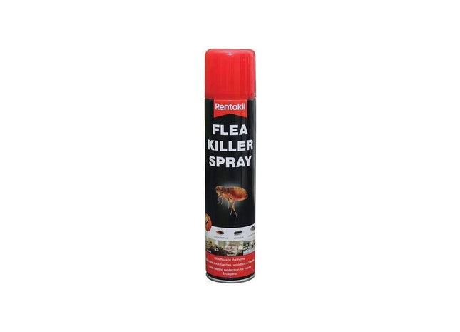 Rentokil Flea Killer Spray 300ml Rentokil - RockBottom Nothampton