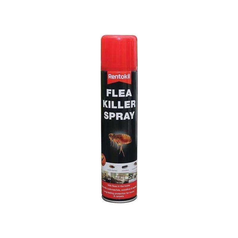 Rentokil Flea Killer Spray 300ml Rentokil - RockBottom Nothampton