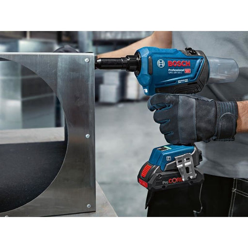 Bosch GRG 18V-16 C Rivet Gun 18V 2 x 2.0Ah Li-ion Bosch - RockBottom Northampton