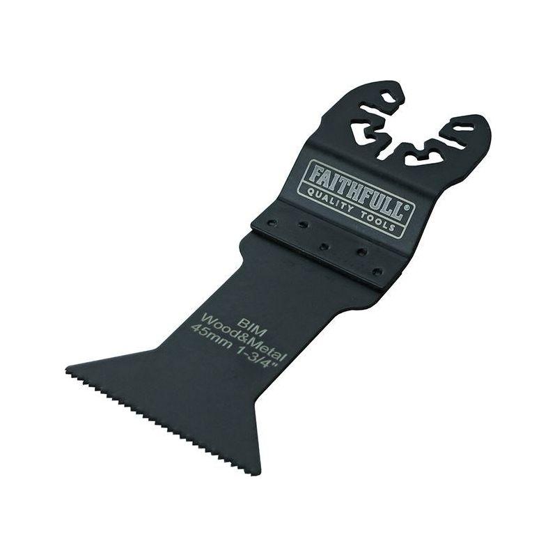 Faithfull Bi-Metal Flush Cut Wood/Metal Blade 44mm Faithfull - RockBottom Northampton