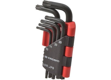 Facom 89R.JP6 ResisTORX Hexagon Key Set of 6 (TX10 - TX40) Facom - RockBottom Northampton