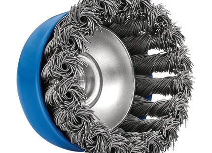 Draper Steel Twist-Knot Wire Cup Brush, 75mm, M14 41449 Draper - Town Tools 