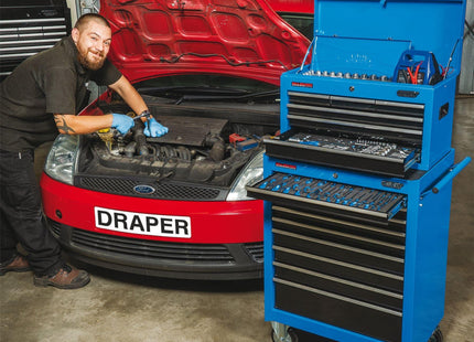 Draper Combination Roller Cabinet and Tool Chest, 15 Drawer, 26", 680 x 458 x 13 Draper - Town Tools 