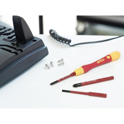 Wiha PicoFinish® slimVario® electric Fine Screwdriver Set, 4 Piece Wiha - RockBottom Northampton