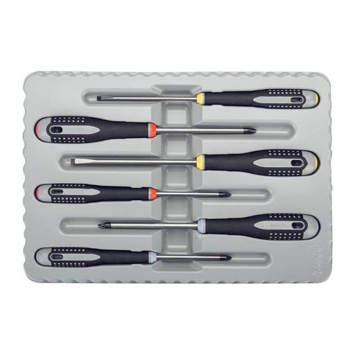 Bahco BE-9884 ERGO™ Screwdriver Set, 6 Piece Bahco - RockBottom Northampton