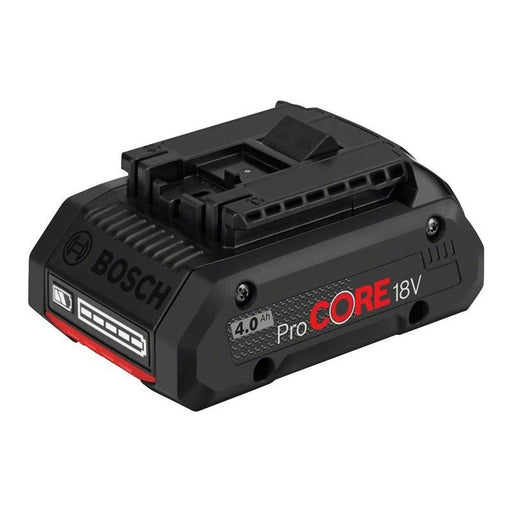 Bosch ProCORE18V Battery 18V 4.0Ah Li-ion Bosch - RockBottom Northampton