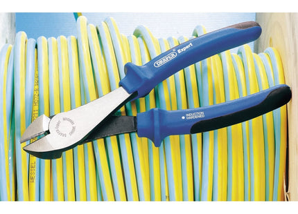 Draper Heavy Duty Soft Grip High Leverage Diagonal Side Cutter, 180mm 68893 Draper - Town Tools 