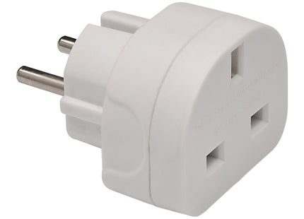 Draper UK to European Travel Adaptor 98439 Draper - Town Tools 