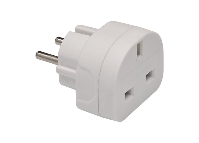 Draper UK to European Travel Adaptor 98439 Draper - Town Tools 