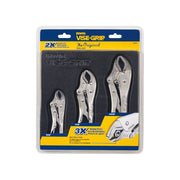 Irwin® Vise-Grip® Curved Jaw Locking Pliers Set of 3 (5CR/7CR/10CR) IRWIN® Vise-Grip® - RockBottom Northampton