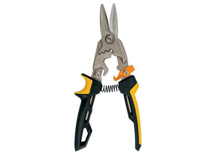 Fiskars PowerGear™ Aviation Snips Straight Cut 250mm (10in) Fiskars - RockBottom Northampton