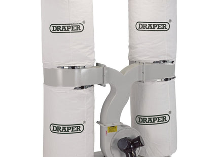 Draper Portable Dust/Chip Extractor, 300L, 2200W 80947 Draper - Town Tools 
