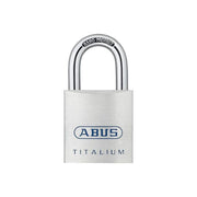Abus Mechanical 80TI/40mm TITALIUM™ Padlock Carded ABUS Mechanical - RockBottom Northampton 