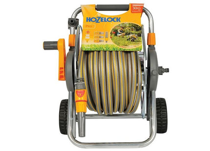 Hozelock 2436 60m Metal Pro Hose Cart & 30m of 12.5mm Hose Hozelock - RockBottom Northampton