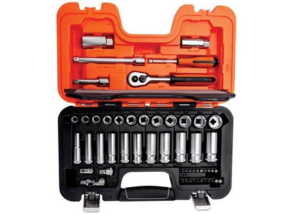 Bahco S330L 3/8in Deep Drive Socket Set, 53 Piece Bahco - RockBottom Northampton