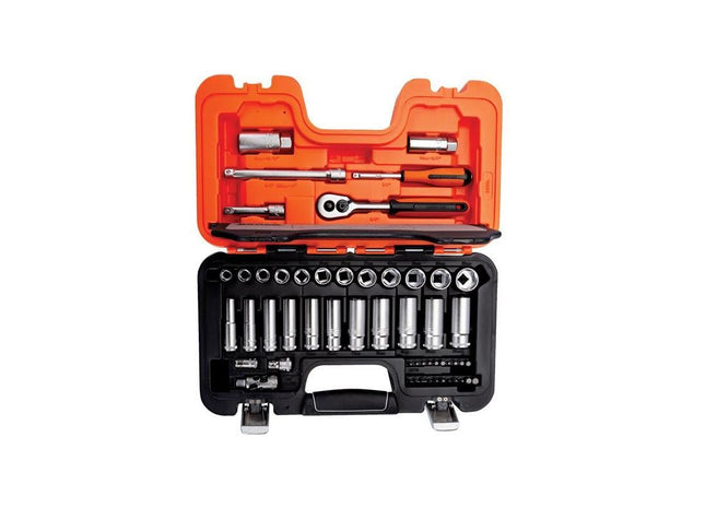 Bahco S330L 3/8in Deep Drive Socket Set, 53 Piece Bahco - RockBottom Northampton