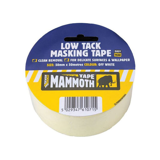 Everbuild Sika Low Tack Masking Tape 25mm x 25m Everbuild Sika - RockBottom Northamptin