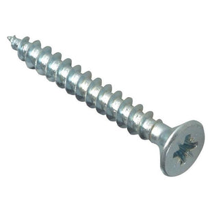 Forgefix Multi-Purpose Pozi Compatible Screw CSK ST ZP 5 x 40mm Box 200 ForgeFix - RockBottom Northampton