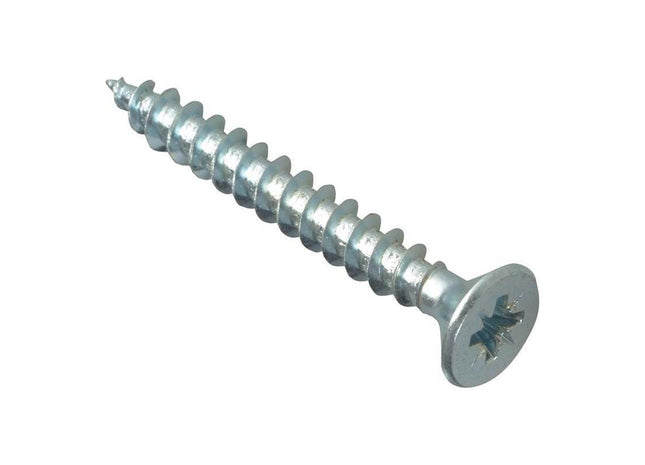 Forgefix Multi-Purpose Pozi Compatible Screw CSK ST ZP 5 x 40mm Box 200 ForgeFix - RockBottom Northampton