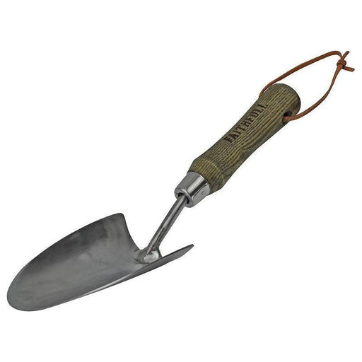 Faithfull Prestige Stainless Steel Hand Trowel Ash Handle Faithfull - RockBottom Northampton