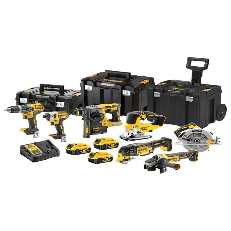 Dewalt Power Tools DCK755P3T XR Brushless 7 Piece Kit 18V 3 x 5.0Ah Li-ion DeWALT Power Tools - RockBottom Northampton