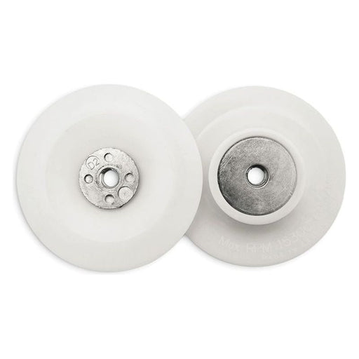 Flexipads World Class Angle Grinder Pad White 100mm (4in) M10 x 1.50 Flexipads World Class - RockBottom Northampton