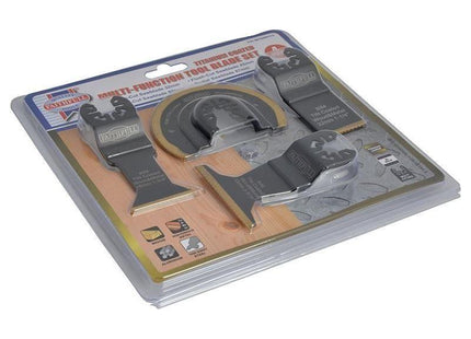Faithfull Multi-Function Titanium Blade Set 4 Piece Faithfull - RockBottom Northampton