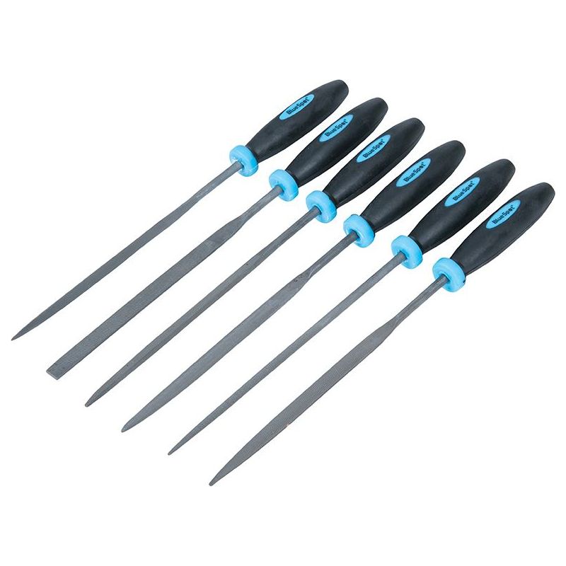 Bluespot Tools Mini File Set with Pouch 6 Piece BlueSpot Tools - RockBottom Northampton