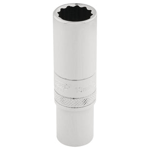 Draper HI-TORQ 12 Point Deep Socket, 3/8" Sq. Dr., 12mm 32822 Draper - Town Tools 