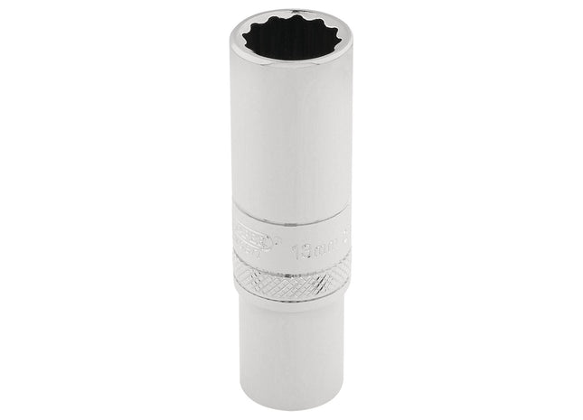 Draper HI-TORQ 12 Point Deep Socket, 3/8" Sq. Dr., 12mm 32822 Draper - Town Tools 