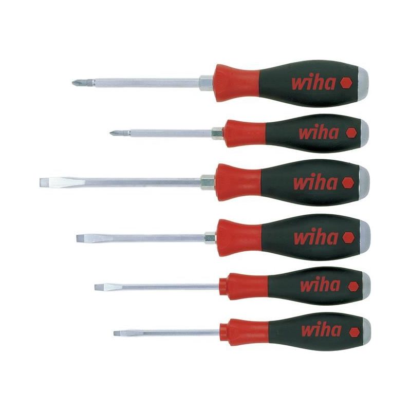 Wiha SoftFinish® SL/PH Hex Blade Screwdriver Set, 7 Piece Wiha - RockBottom Northampton