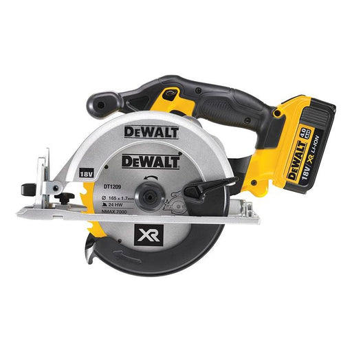 Dewalt Power Tools DCS391M2 Premium XR Circular Saw 165mm 18V 2 x 4.0Ah Li-ion DeWALT Power Tools - RockBottom Northampton