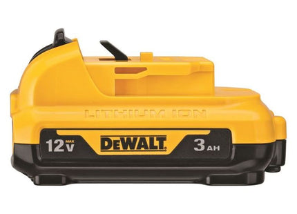Dewalt Power Tools DCB124 XR Slide Battery Pack 12V 3.0Ah Li-ion DeWALT Power Tools - RockBottom Northampton