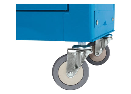 Draper Combined Roller Cabinet and Tool Chest, 6 Drawer, 24", Blue 19563 Draper - Town Tools 