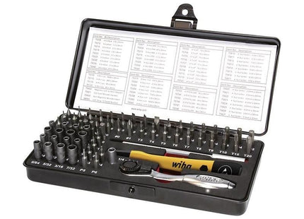 Wiha ESD Micro-bit Set, 66 Piece (inc. Case) Wiha - RockBottom Northampton